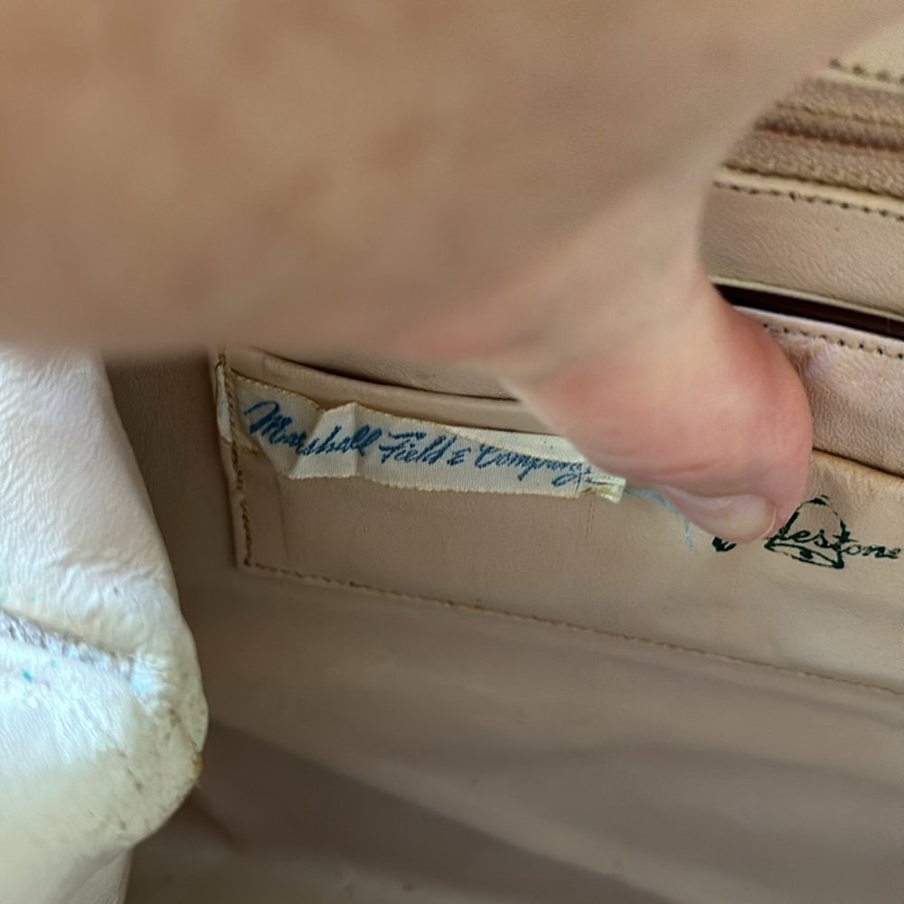 Vintage lizard bag - Picture 7 of 9